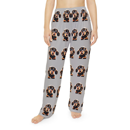 Highest Quailty Weiner Dog Women's Pajama Pants