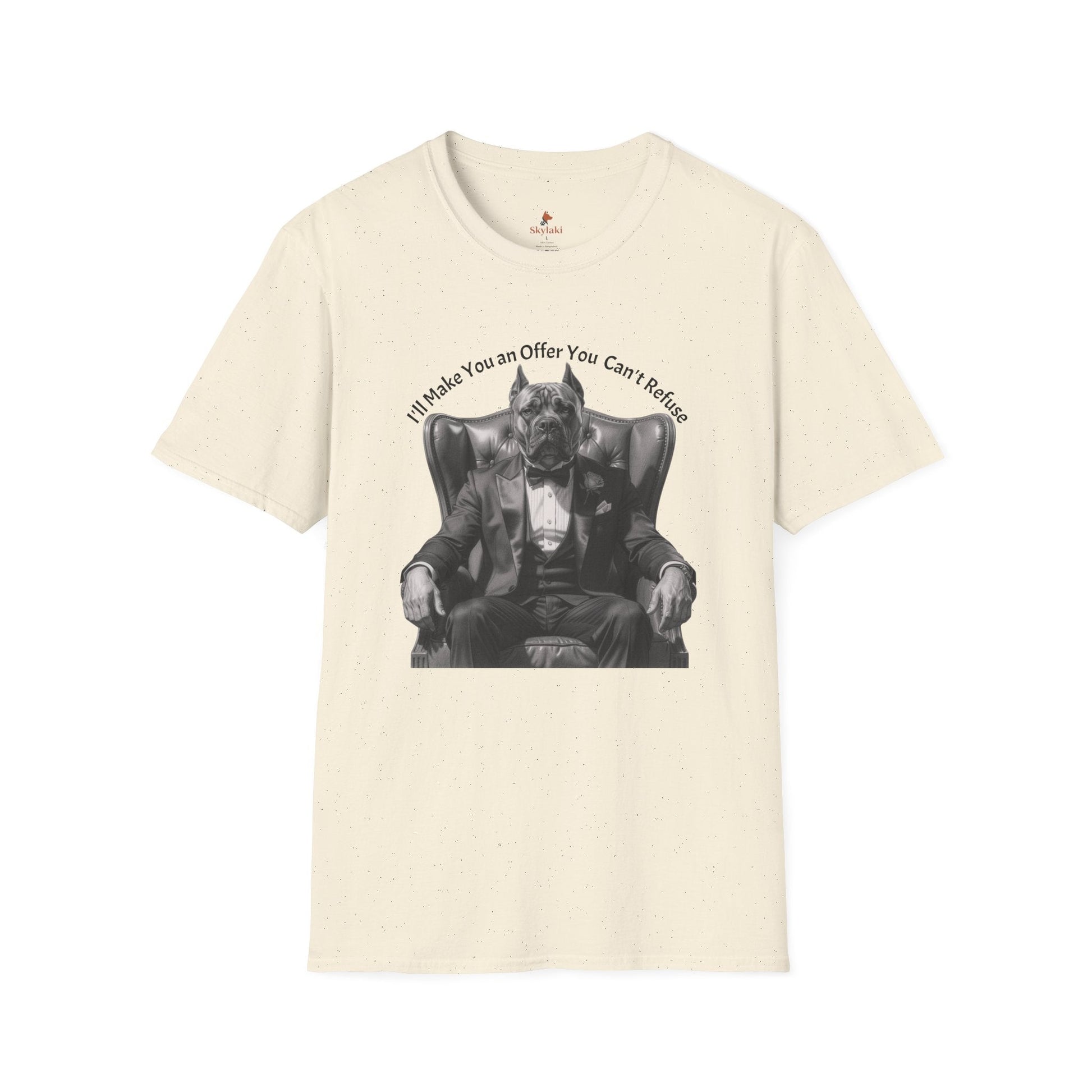 Dogfather T Shirt "Make Me an Offer I Can't Refuse" Graphic Tee