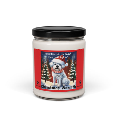 Christmas Warmth Scented Soy Candle, 9oz