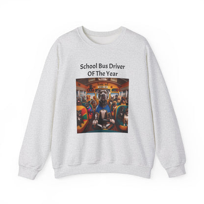 School Bus Driver Unisex Heavy Blend™ Crewneck Sweatshirt