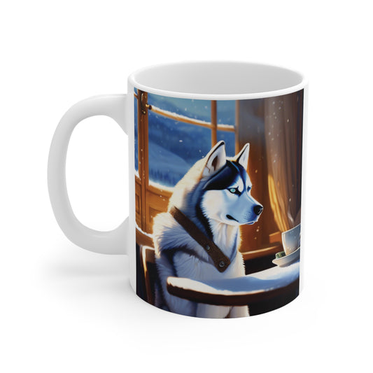 Siberian Husky Mug 11oz