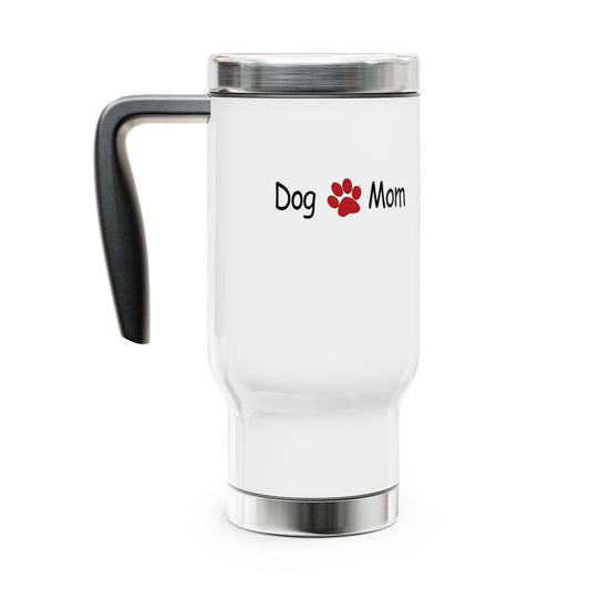 Stainless Steel Travel Mug with Handle, 14oz