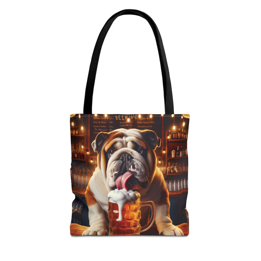 Dog lover Tote Bag - Bulldog Trendy Pet Accessory for All Occasions