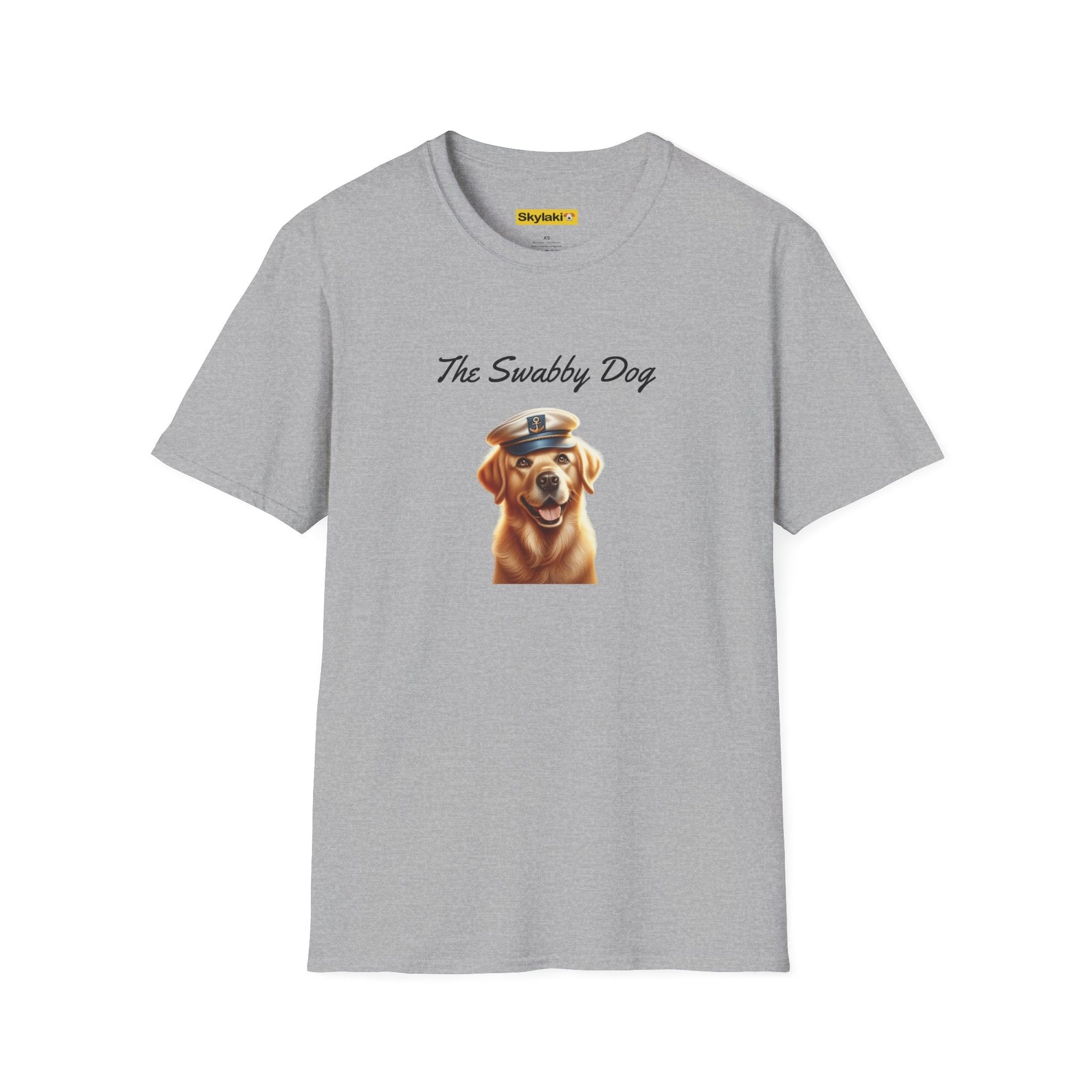 The Swabby Dog T-Shirt Unisex Made in America Soft Style High Quality Fabric