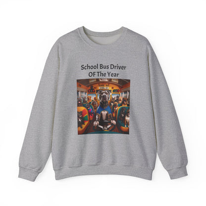 School Bus Driver Unisex Heavy Blend™ Crewneck Sweatshirt