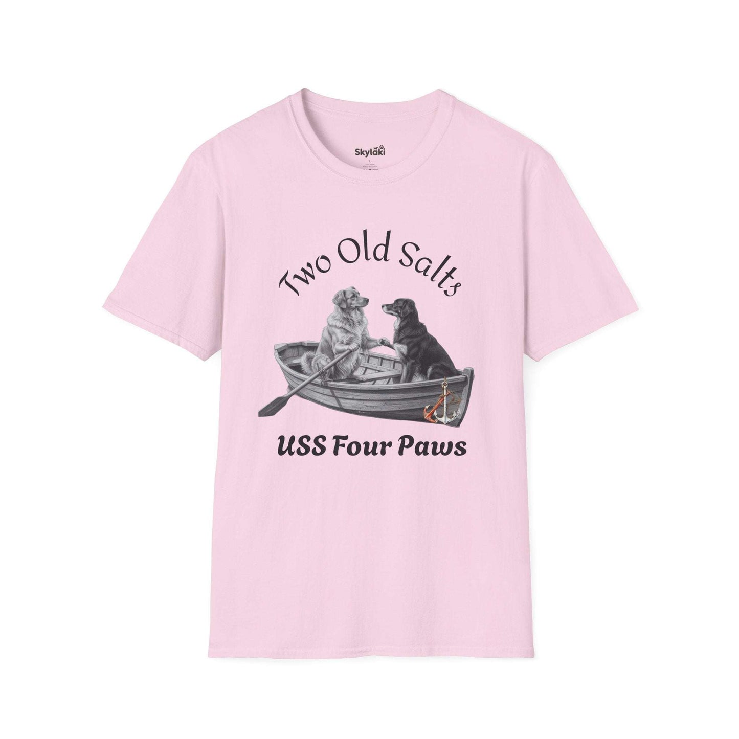 Two Old Salts Boat Dogs Shirt | Nautical Pet Tee for Dog Lovers