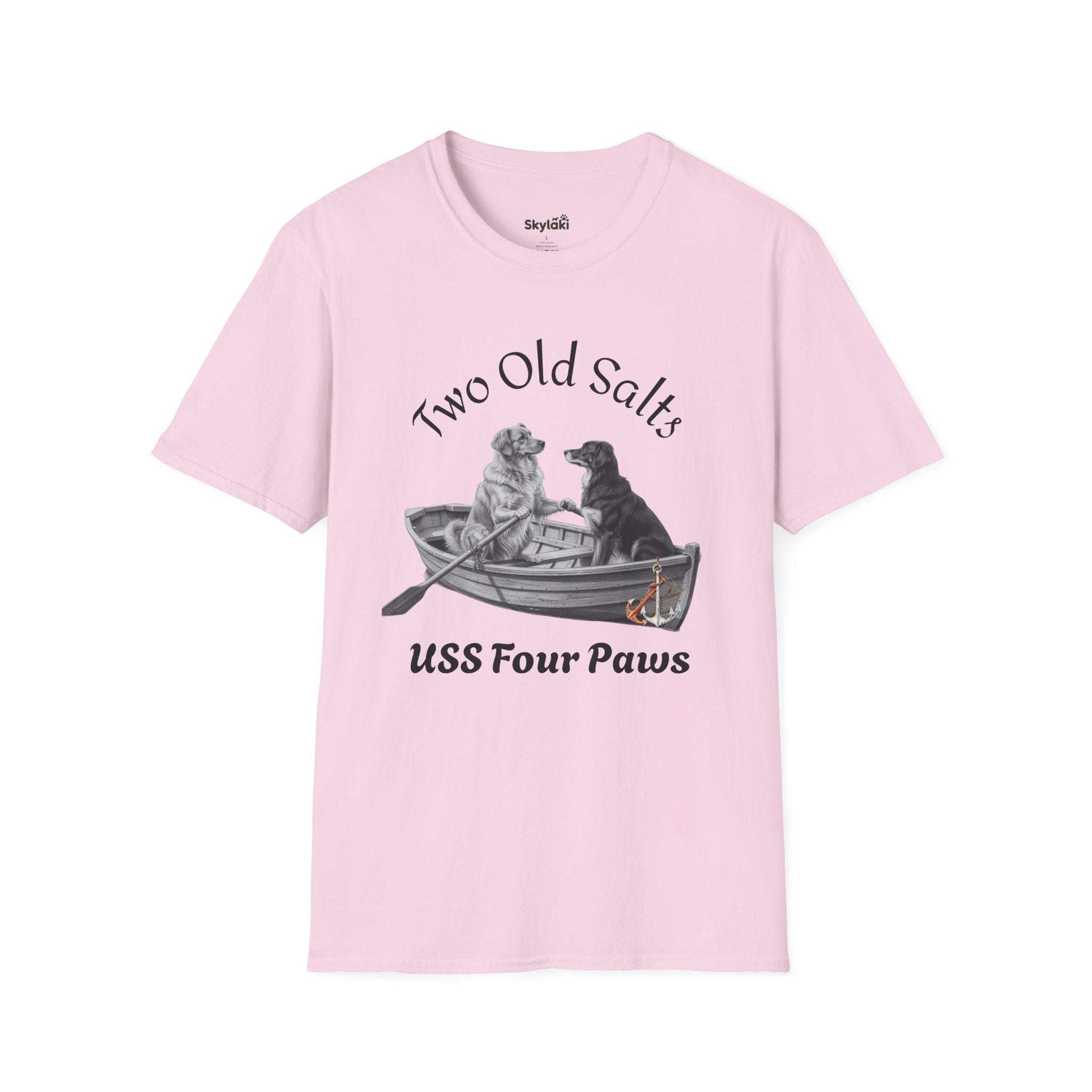 Two Old Salts Boat Dogs Shirt | Nautical Pet Tee for Dog Lovers