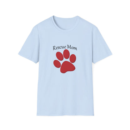 Rescue Mom Unisex Soft style T-Shirt