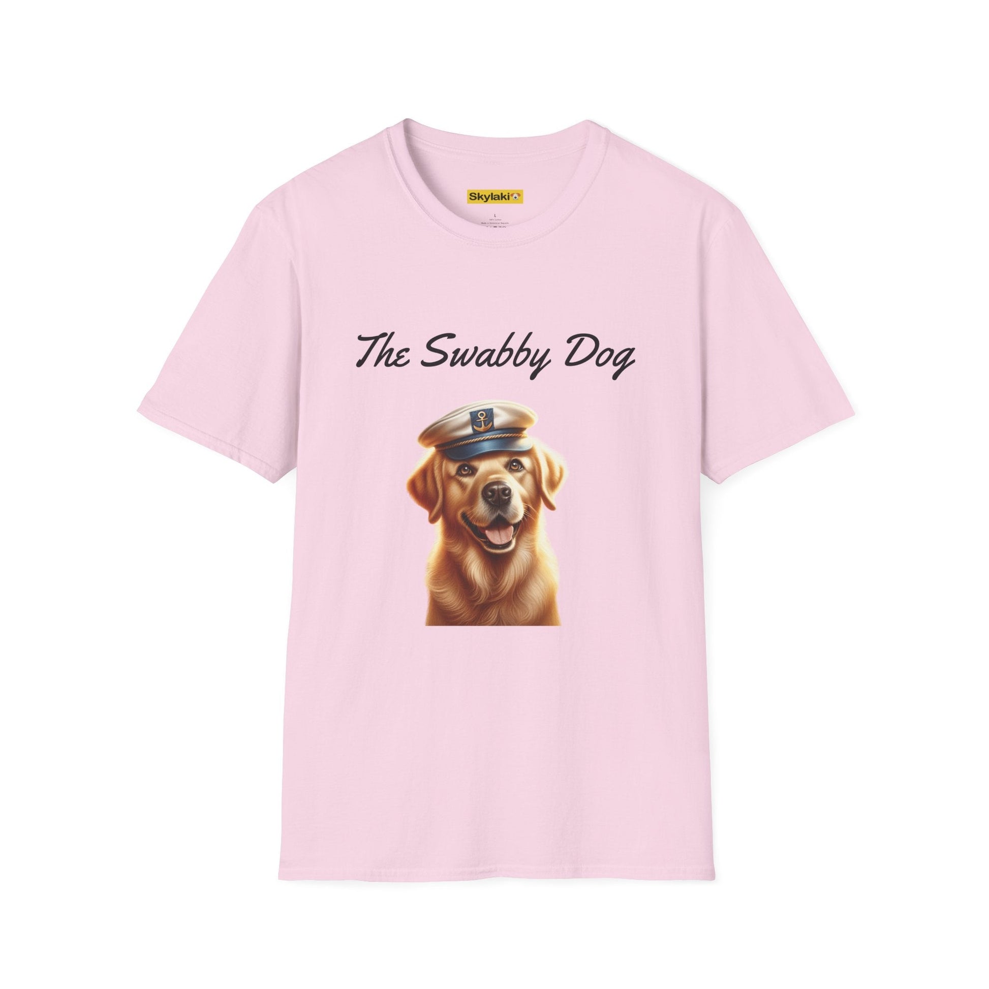 The Swabby Dog T-Shirt Unisex Made in America Soft Style High Quality Fabric