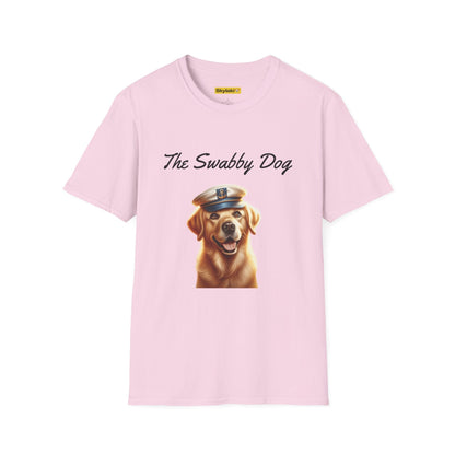 The Swabby Dog T-Shirt Unisex Made in America Soft Style High Quality Fabric