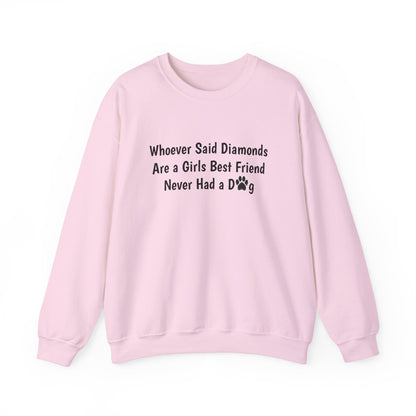 Diamond girl Unisex Heavy Blend™ Crewneck Sweatshirt