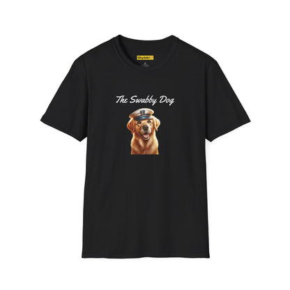 The Swabby Dog T-Shirt Unisex Made in America Soft Style High Quality Fabric 