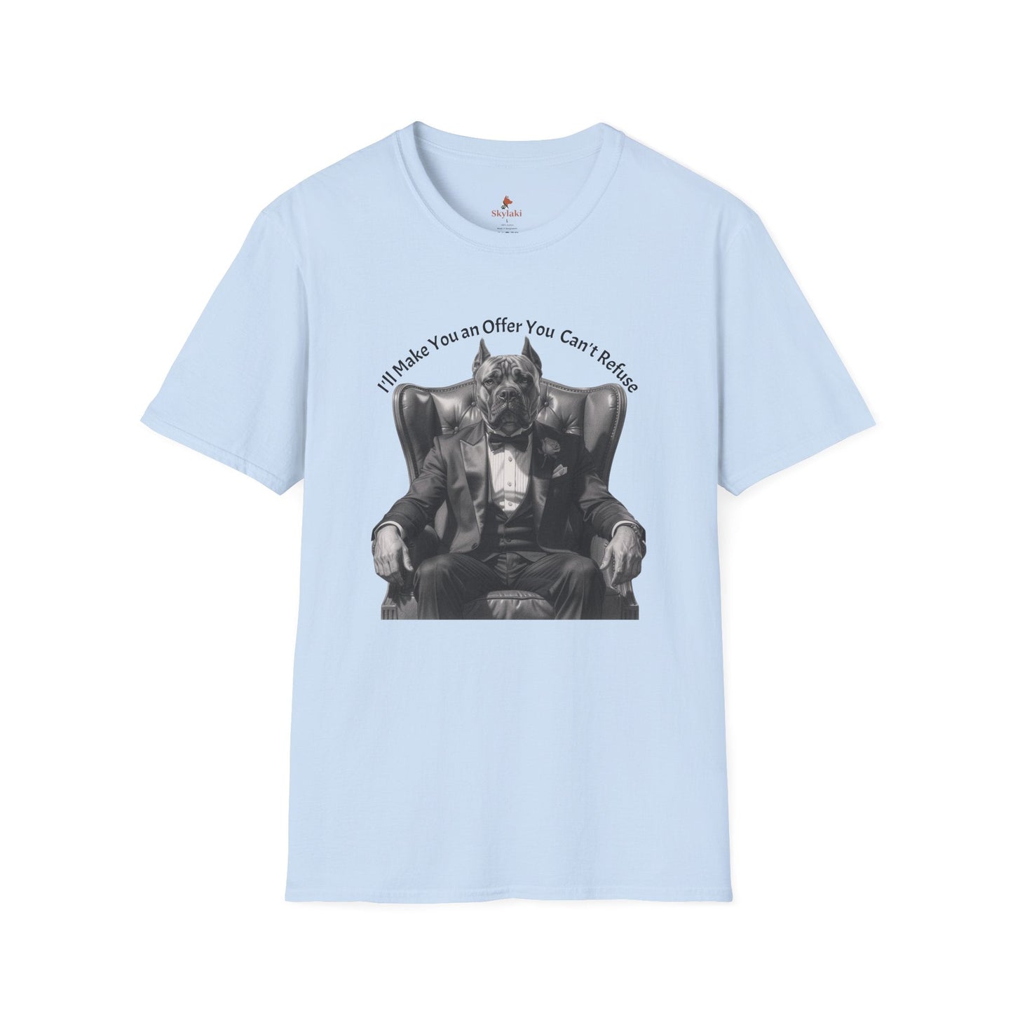 Dogfather T Shirt "Make Me an Offer I Can't Refuse" Graphic Tee