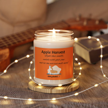 Apple Harvest Scented Soy Candle, 9oz