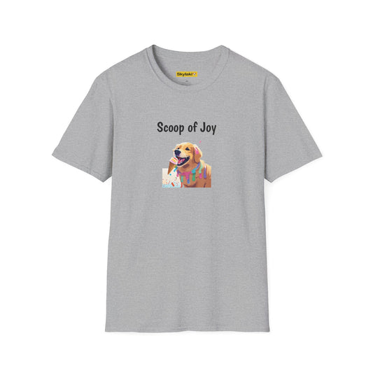 Ice Cream Pup Unisex Softstyle T-Shirt