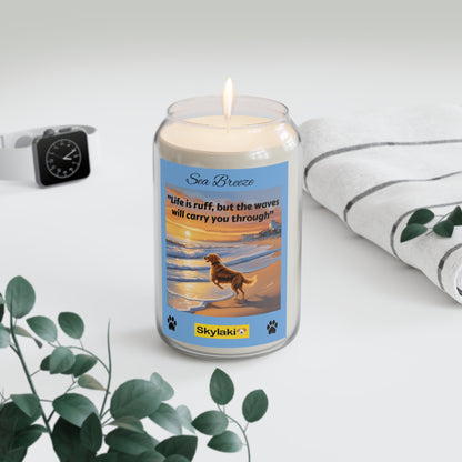 Sea Breeze Scented Candle, 13.75oz