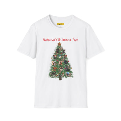 National Christmas Tree Unisex Softstyle T-Shirt