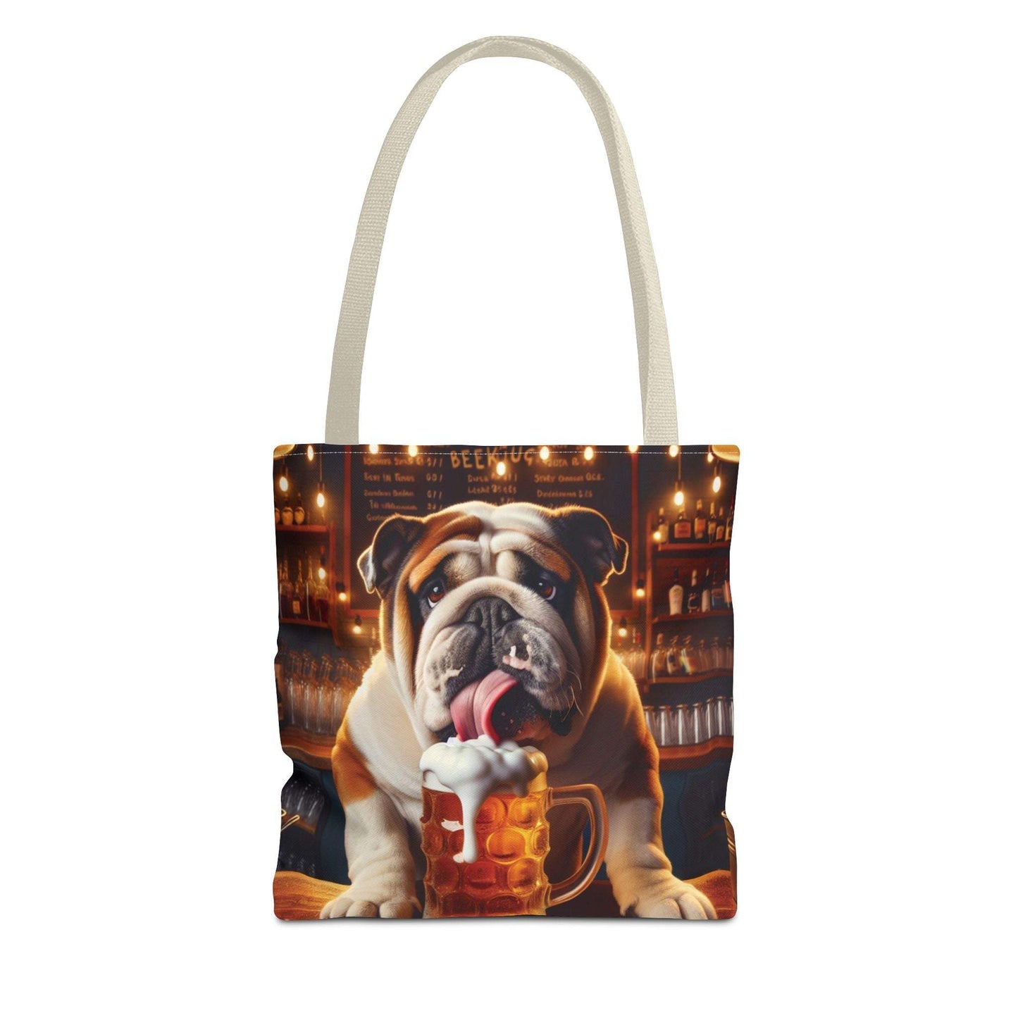 Dog lover Tote Bag - Bulldog Trendy Pet Accessory for All Occasions