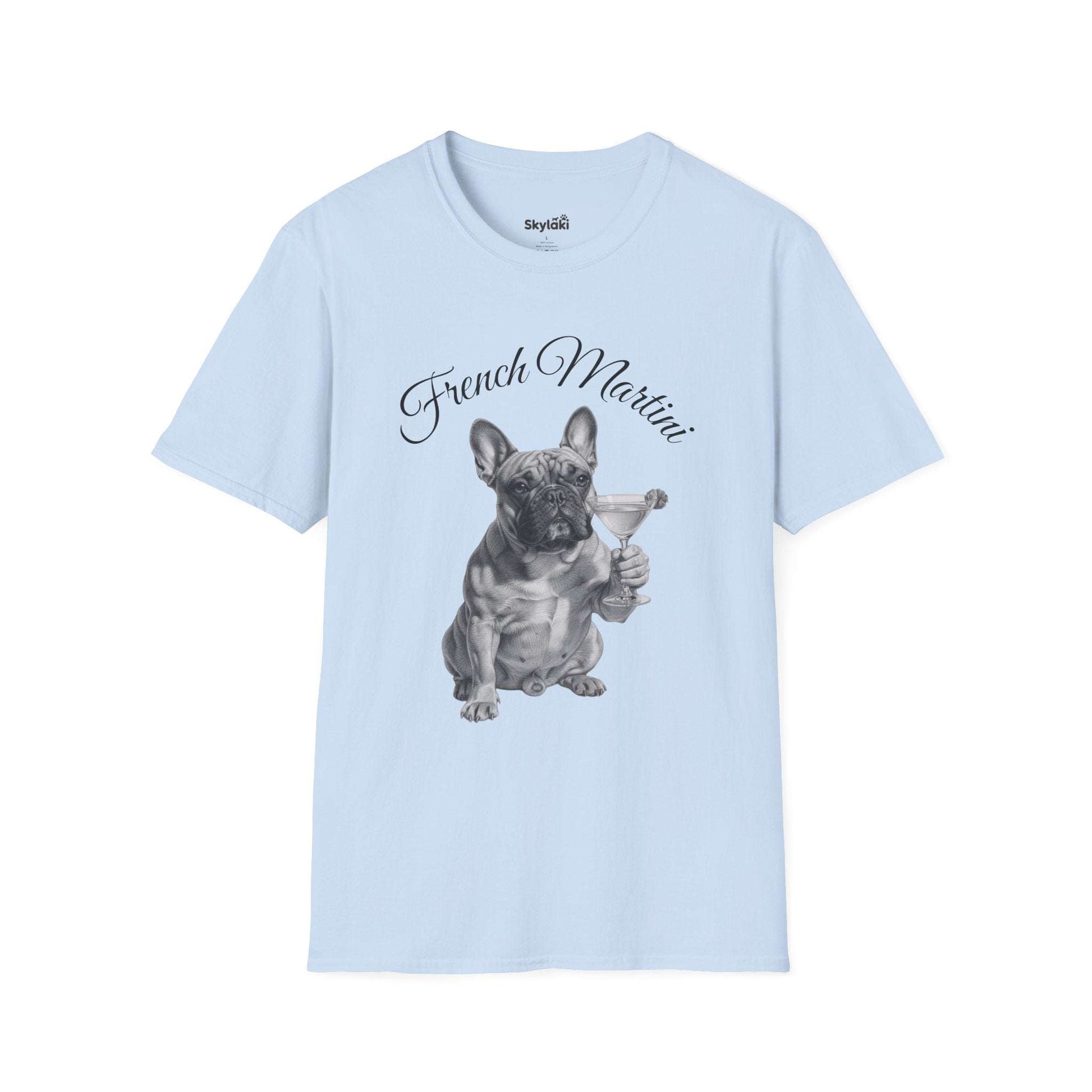 Unisex Soft Style T Shirt | French Martini Design Comfort