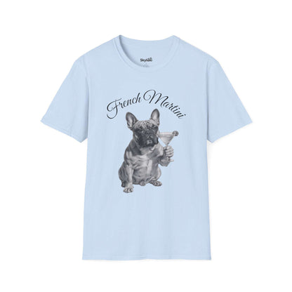 Unisex Soft Style T Shirt | French Martini Design Comfort