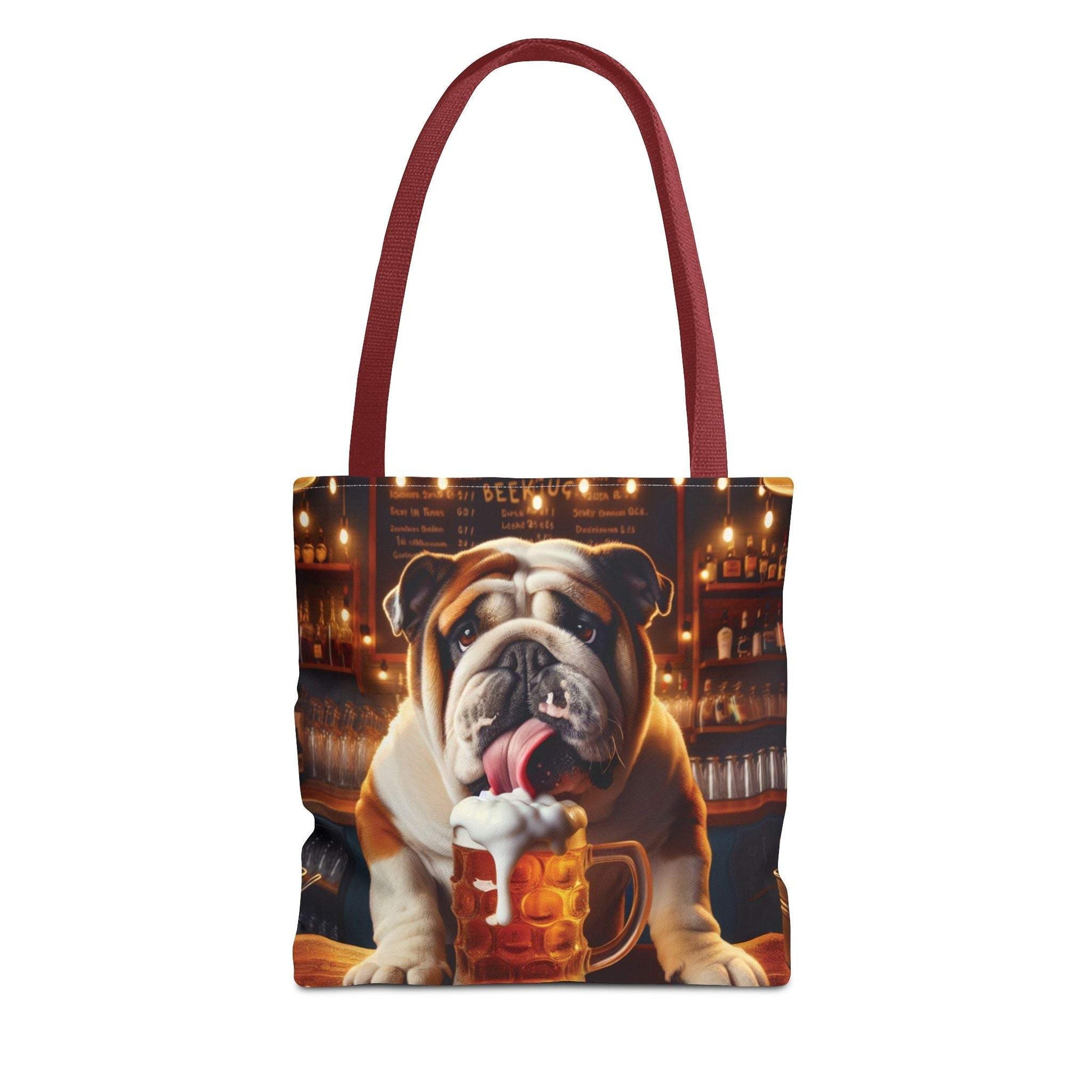 Dog lover Tote Bag - Bulldog Trendy Pet Accessory for All Occasions