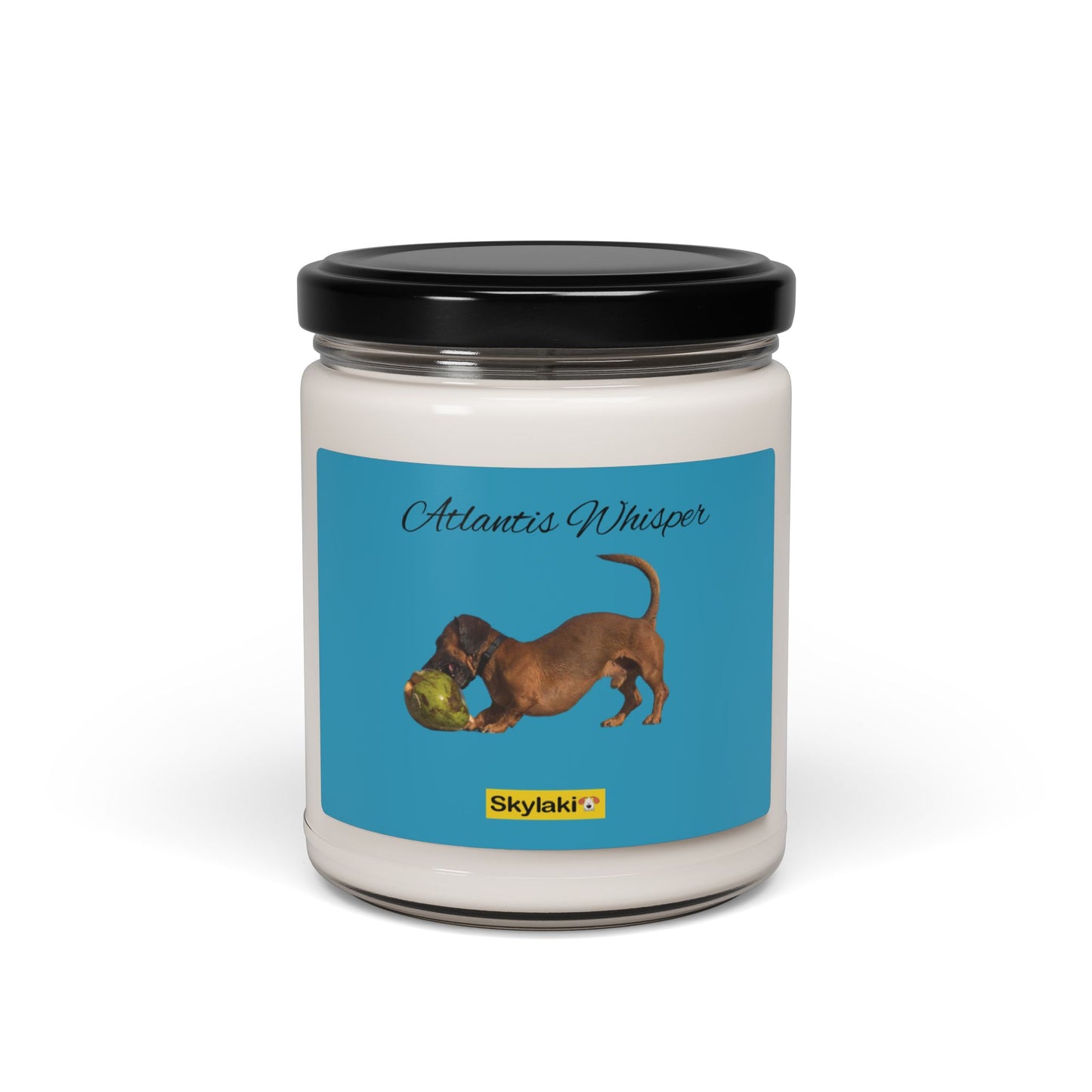 Atlantis Whisper Scented Soy Candle, 9oz