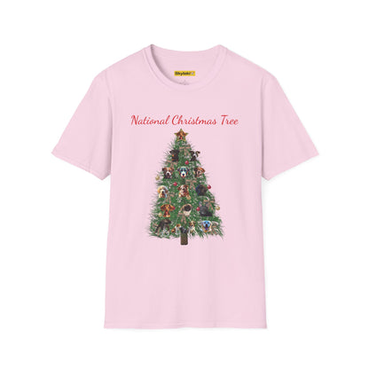 National Christmas Tree Unisex Softstyle T-Shirt