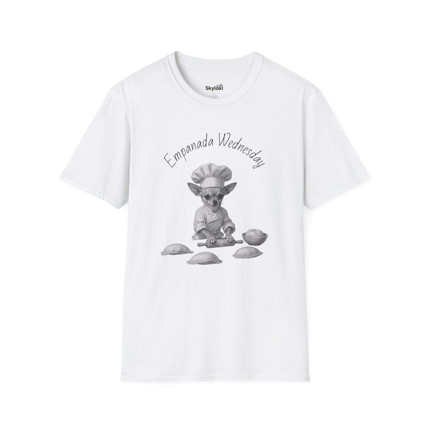 Empanada Wednesday T-Shirt — Cute Dog Chef Graphic Tee