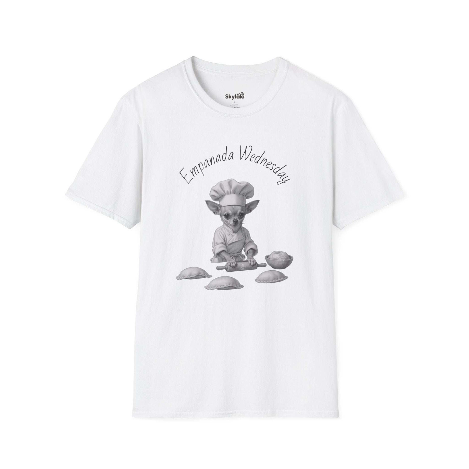Empanada Wednesday T-Shirt — Cute Dog Chef Graphic Tee