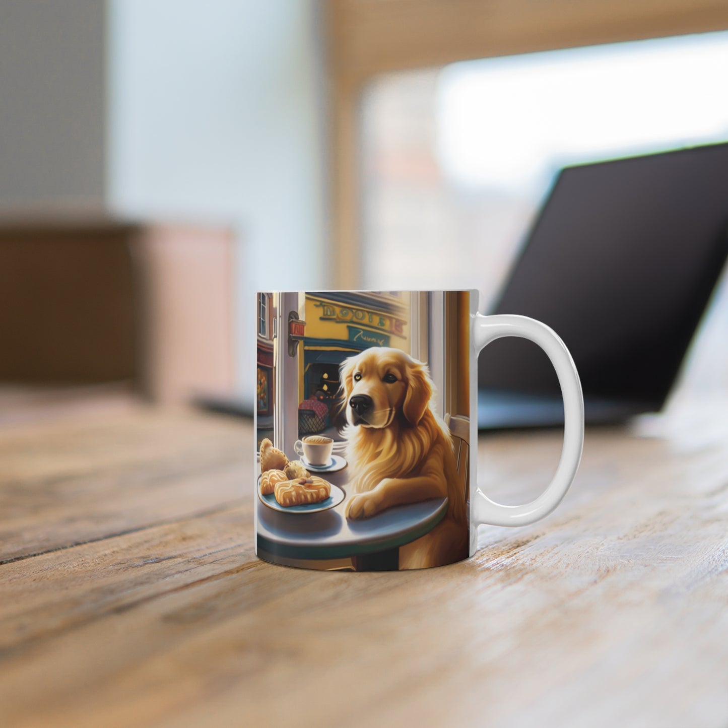 Golden Breakfast Mug 11oz