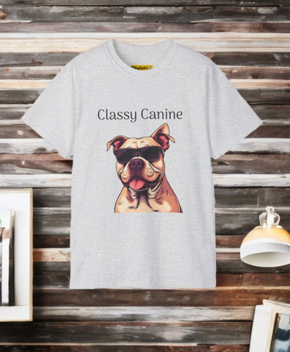 Classy Canine T-shirt Unisex Made of High-Quality Ultra Cotton 