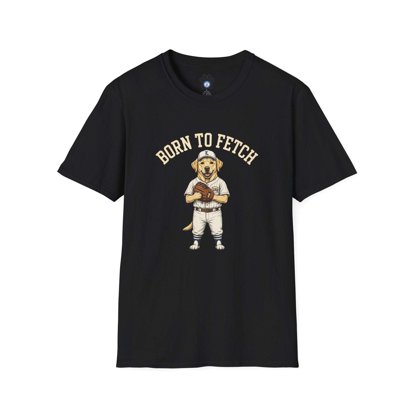 Baseball Dog Shirt Born to Fetch