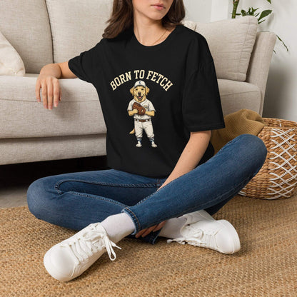 Baseball Dog Shirt Born to Fetch