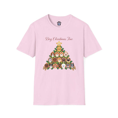 Dog Christmas tree shirt by Skylaki featuring festive holiday design