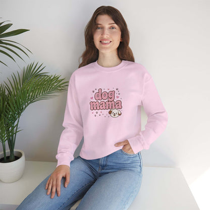 Dog Mama Sweatshirt by Skylaki with playful pup design