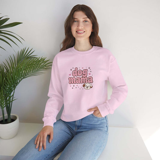Dog Mama Sweatshirt by Skylaki with playful pup design