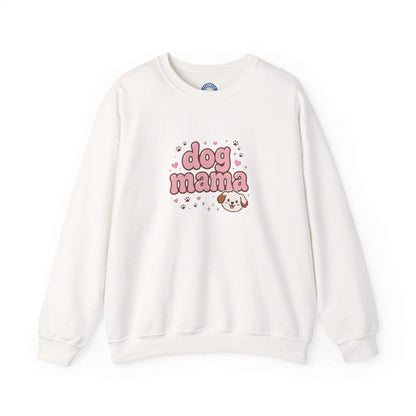 Dog Mama Sweatshirt by Skylaki with playful dog design
