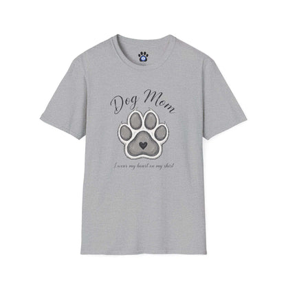 Dog Mom Tee unisex cotton t-shirt by Skylaki brand