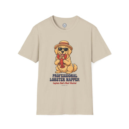 Funny lobster dog t-shirt with playful design by Skylaki
