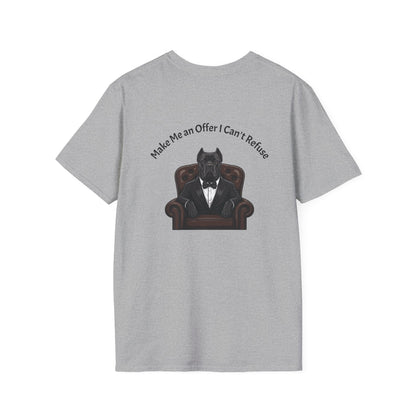 Unisex 'Make Me an Offer I Can't Refuse' Cane Corso dog father boss t-shirt