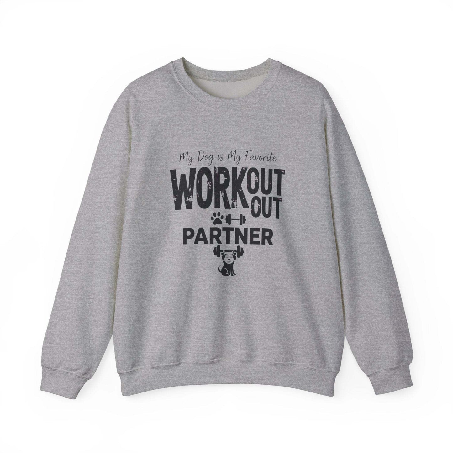 Unisex My Dog is My Favorite Workout Partner hoodie by Skylaki
