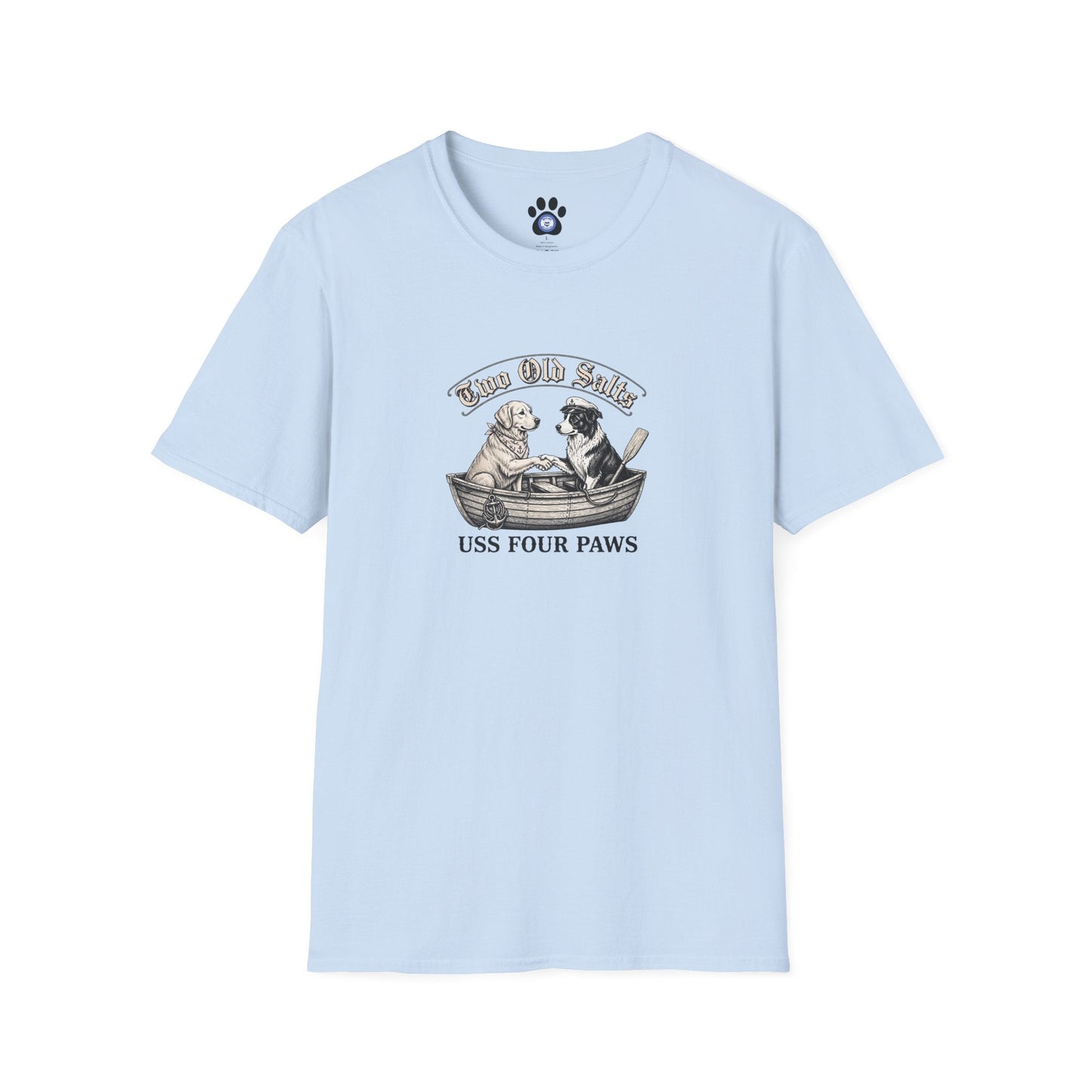 Two Old Salts nautical dog-themed unisex shirt by Skylaki